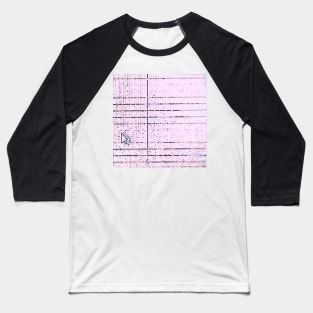 Cursive Pink Baseball T-Shirt